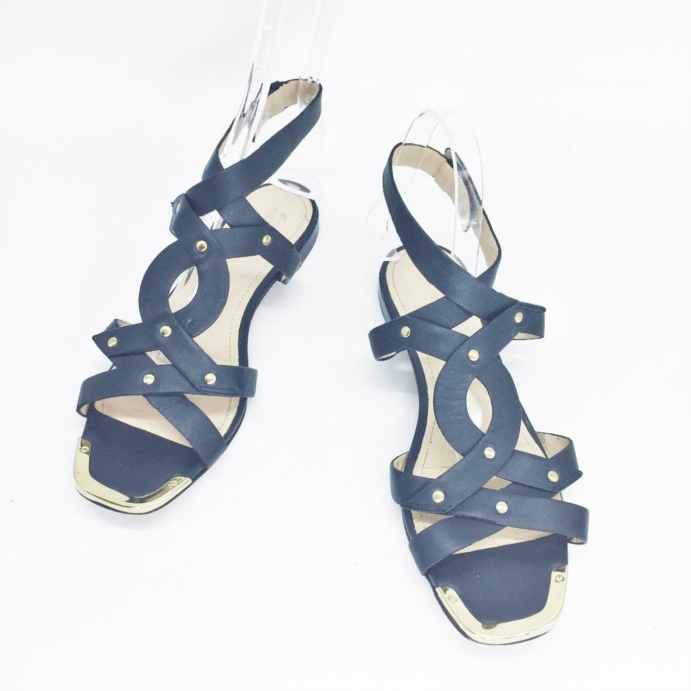 POUR LA VICTOIRE Sandal Ankle Strap Flat 8 TO 8.5